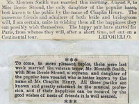 Montem Smith Press Cuttings